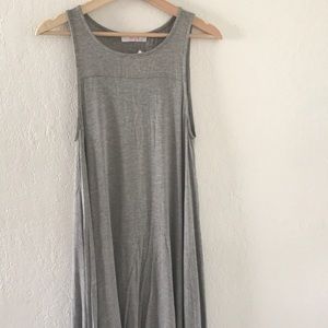 Gray Tank T-shirt dress